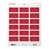 I Hart Stippen - Rood Etiket (Full Sheet)