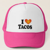 I (hart) Tacos - Lite Multi-Products Trucker Pet (Voorkant)