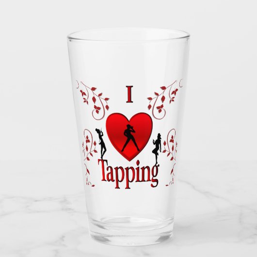 I Hart Tapdansen Glas (Voorkant)