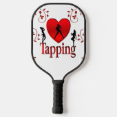 I Hart Tapdansen Pickleball Paddle (Achterkant)