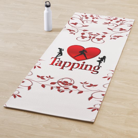I Hart Tapdansen Yogamat (In situ)
