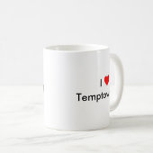 I (hart) Temptown Koffiemok (Voorkant rechts)