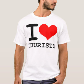 I [hart] Toeristen T-shirt