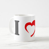 I Hart U-Mok Koffiemok (Voorkant links)