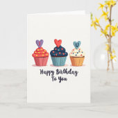 I Hart U Verjaardag Kaart (Gele Bloem)