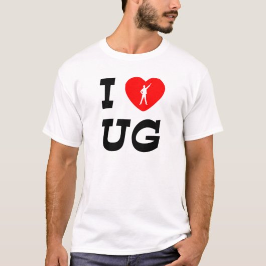 I hart UG Shirt (Voorkant)