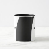 I (hart) UNICODE-Mok (zwart-wit) Mok (Midden)