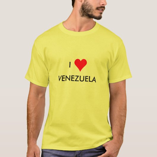 i hart venezuela t-shirt (Voorkant)