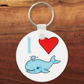 I Hart walvisproducten Sleutelhanger (Voorkant)