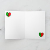 I (Hart) Watermeloen Kaart (Binnen)