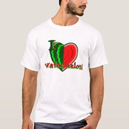 I (hart) Watermeloen T-shirt
