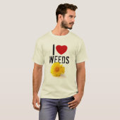 I Hart Weeds T-shirt (Voorkant volledig)