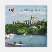 I hart Windsor Castle koelkast magneet (Voorkant)