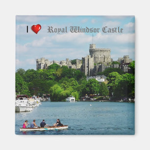 I hart Windsor Castle koelkast magneet