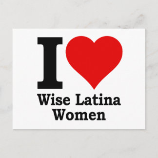 I (hart) Wise Latina Women Briefkaart