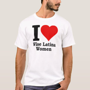 I (hart) Wise Latina Women T-shirt
