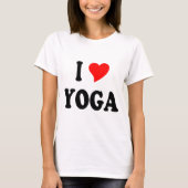 I hart yoga t-shirt (Voorkant)