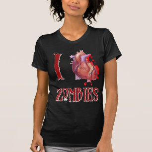 I *hart* Zombies T-shirt