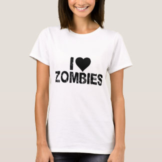 I [HART] ZOMBIES T-SHIRT
