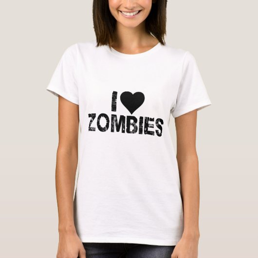 I [HART] ZOMBIES T-SHIRT (Voorkant)