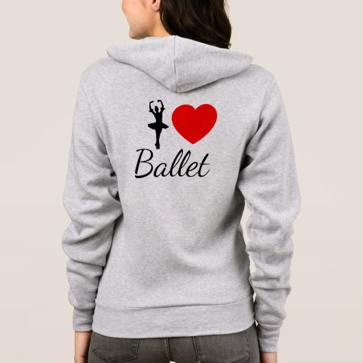 I hartballet hoodie (Achterkant)