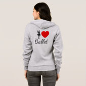 I hartballet hoodie (Achterkant volledig)