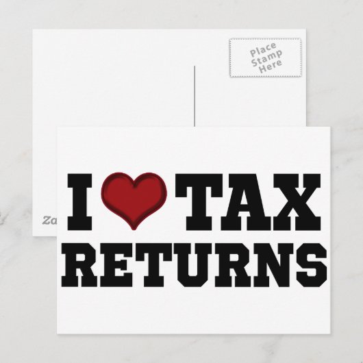 I Hartbelastingopbrengsten Briefkaart (Voorkant / Achterkant)