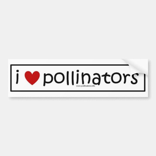 i hartbestuivers bumpersticker (Voorkant)