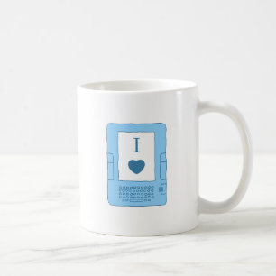 i hartboeken (blauw) koffiemok