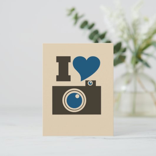 I Hartcamera Briefkaart (Staand voorkant)