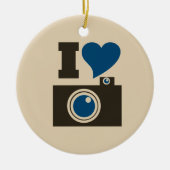 I Hartcamera Keramisch Ornament (Voorkant)