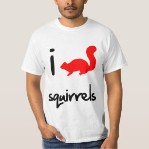 I Hartdikke eekhoorn T-shirt