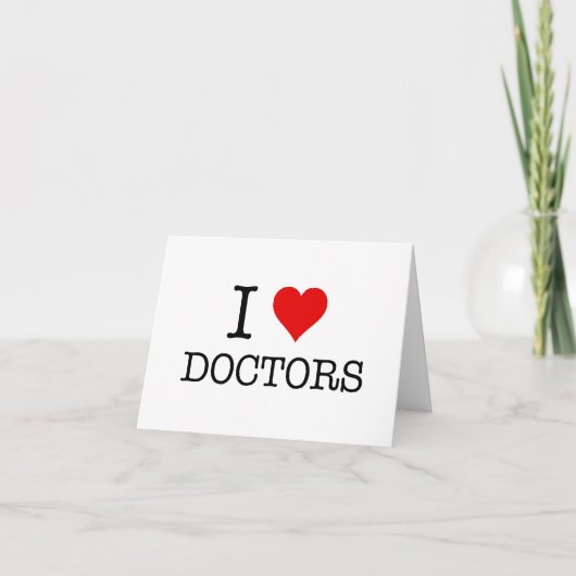 I Hartdoctoren gepersonaliseerd Bedankkaart (Voorkant)