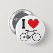 I Hartfiets Ronde Button 5,7 Cm (Voorkant /achterkant)