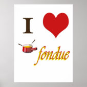 i hartfondue poster (Voorkant)