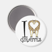 I HartGiraffes Magneet (Voorkant / Achterkant)