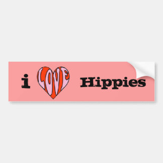 i harthippies bumpersticker