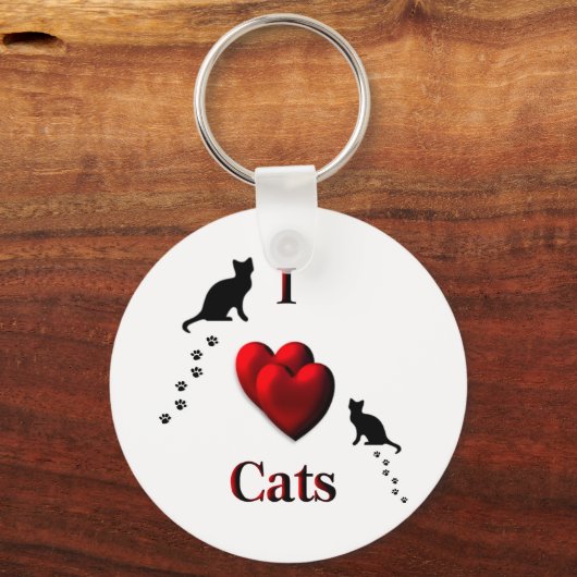 I Hartkatten Sleutelhanger (Voorkant)