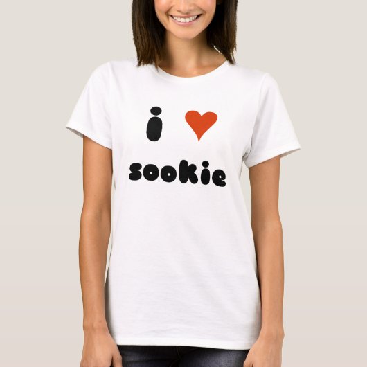 i hartkoekje (donker) t-shirt (Voorkant)