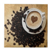 I Hartkoffie Tegeltje (Voorkant)