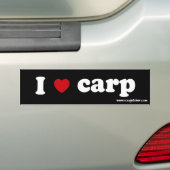 i hartlijntje bumpersticker (Op auto)