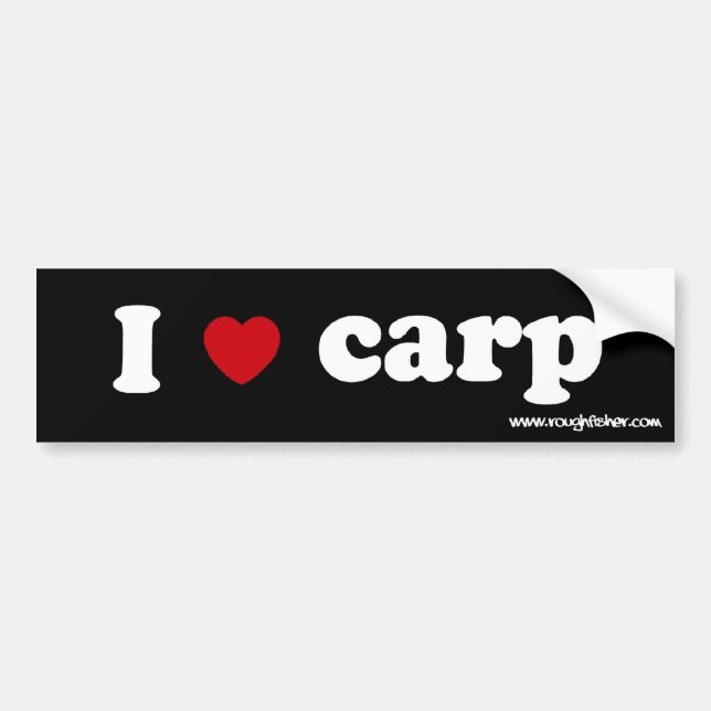 i hartlijntje bumpersticker (Voorkant)