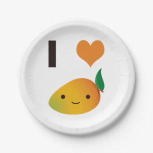 I hartMango Papieren Bordje