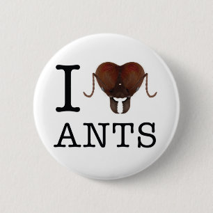 I hartmierenknop ronde button 5,7 cm