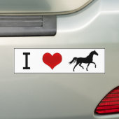 I Hartpaarden Bumpersticker (Op auto)