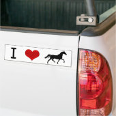 I Hartpaarden Bumpersticker (Op Truck)