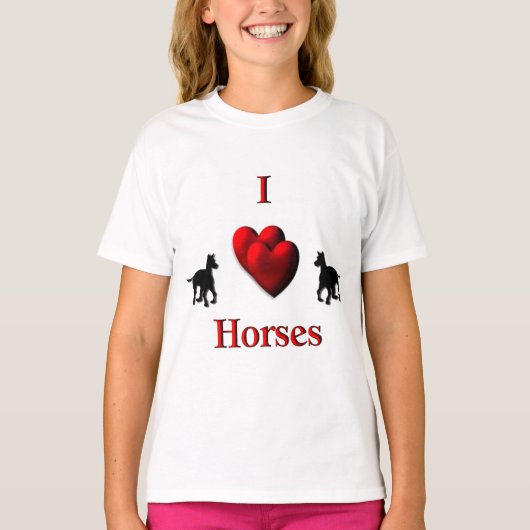 I Hartpaarden T-shirt (Voorkant)