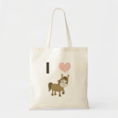 I hartpaarden tote bag (Voorkant)