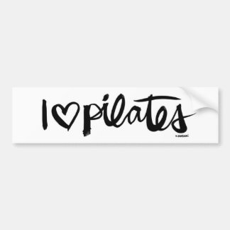 I hartPilates bumper sticker