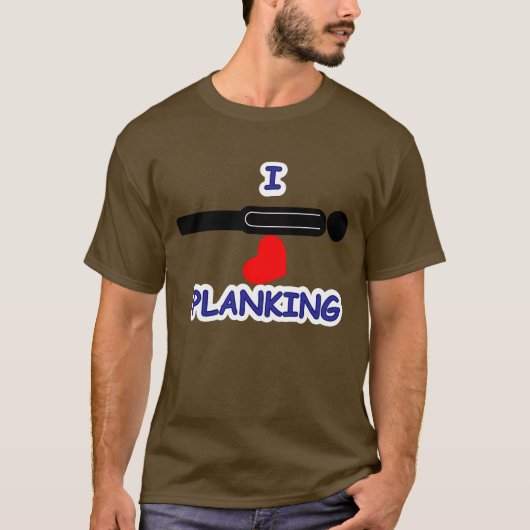 I hartplanking t-shirt (Voorkant)